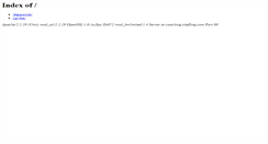Desktop Screenshot of coaching.sitefling.com
